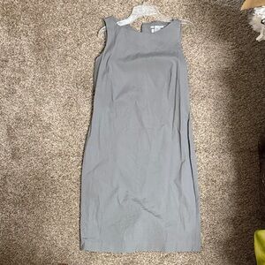 Old Navy Gray Midi Dress